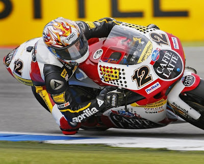 Moto2 Player Thomas Luthi