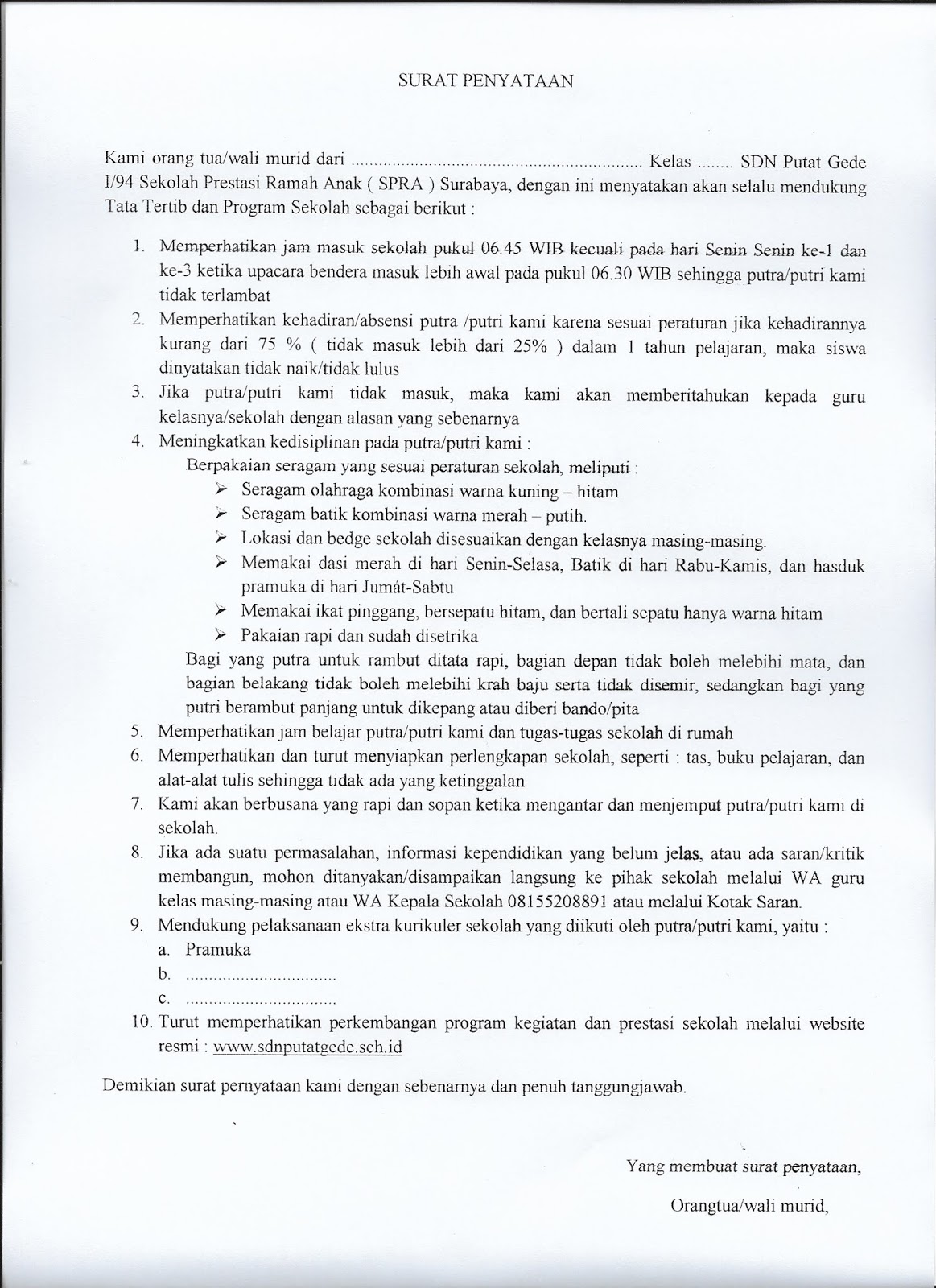 Posts in:May 2019 | Surat Contoh