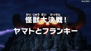 ワンピースアニメ 1041話 | ONE PIECE Episode 1041