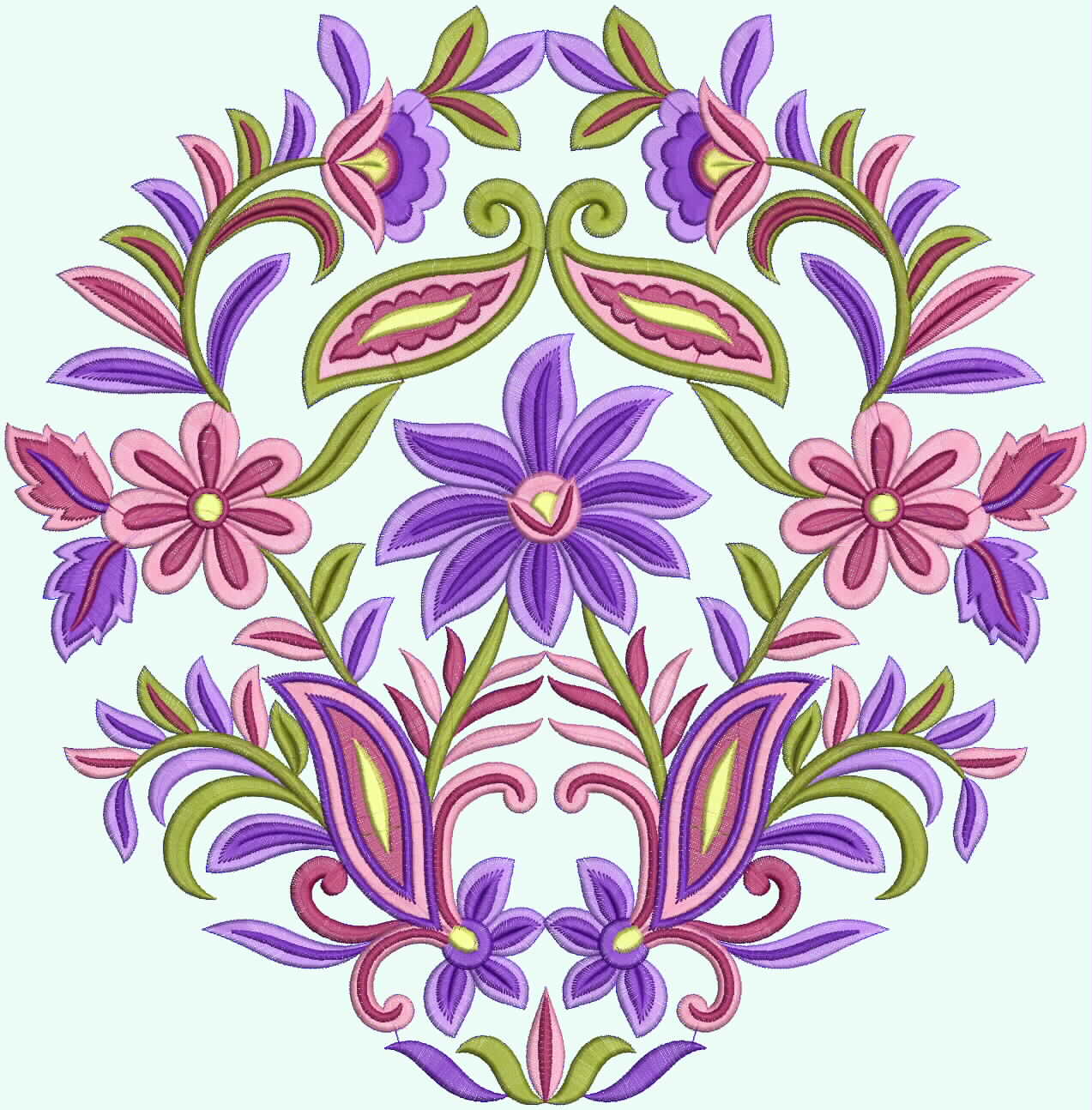 wunderbare Stickereien Designer Quilts für Hochzeits-Saison 2012