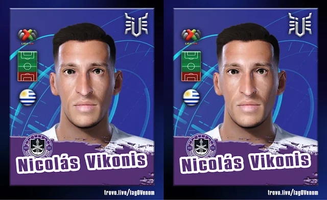 Nicolás Vikonis Face For eFootball PES 2021