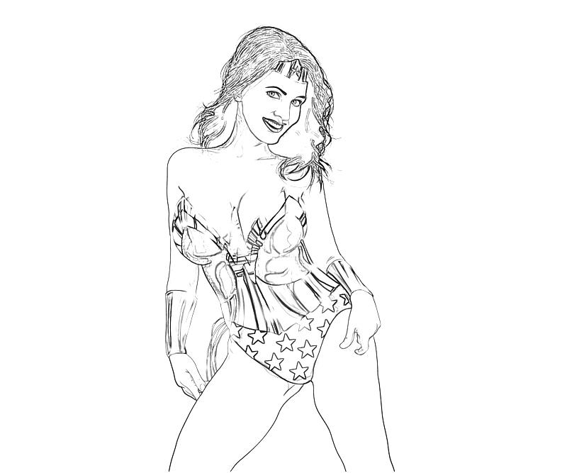 printable-injustice-gods-among-us-wonder-woman-smile-coloring-pages