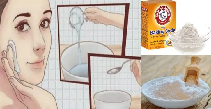 Soften The Skin Of Your Face And Look Younger By Ten Years Using Baking Soda.