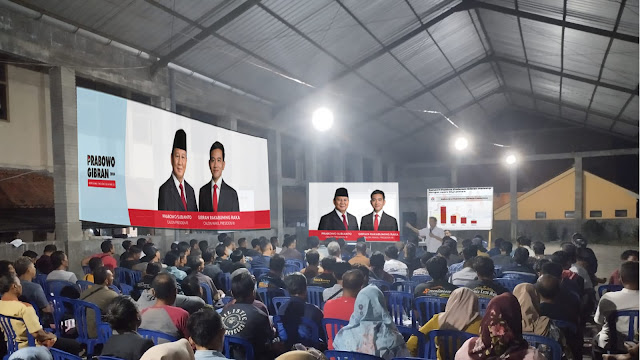  Selain Paparkan Hasil Survei Terbaru, TKD Prabowo-Gibran Ponorogo Juga Jelaskan Program Kerja Paslon Nomor 2