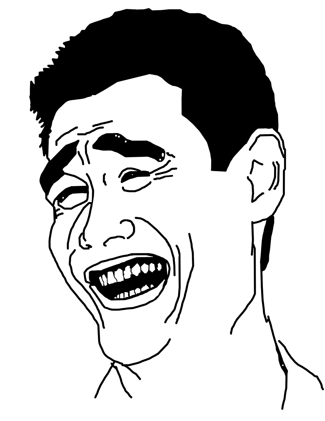 MEME RAGE FACE MACAM MACAM RAGE FACE