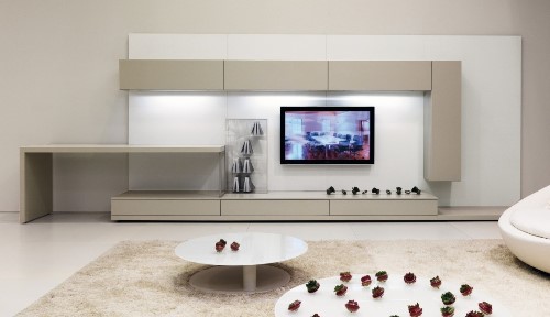 Ruang TV Minimalis Modern | Rancangan Desain Rumah Minimalis