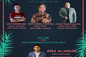 Seminar Kewirausahaan dan Talkshow dengan tema "YES! 2018 young Enterpreneur from Social Media"