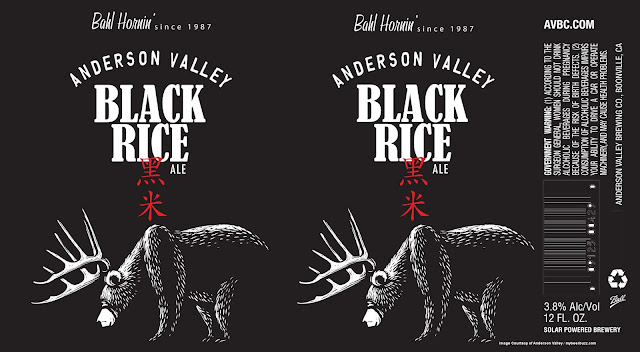 Anderson Valley Black Rice Ale Coming To Cans