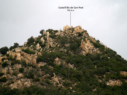 El Castell Xic de Can Prat des del segon control