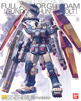 Bandai 1/100 MG Full Armor Gundam [Gundam Thunderbolt] Ver.Ka English Manual & Color Guide