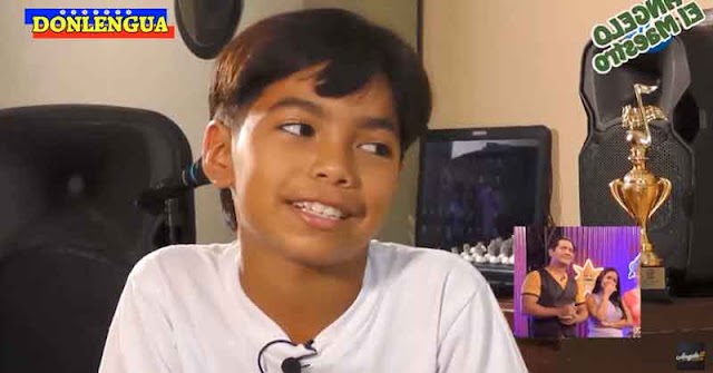 Niño Venezolano cuenta en un concurso de canto en Ecuador cómo tuvo que pasar la frontera caminando