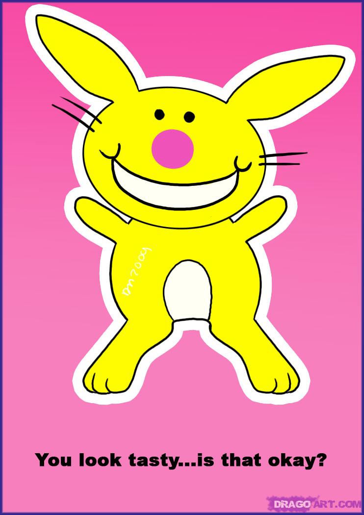 Hey it's the Happy Bunny!