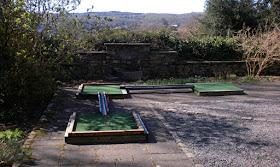 Crazy Golf at the Lake District Visitor Centre in Brockhole on Windermere