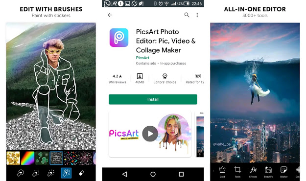 Super Cepat 5 Aplikasi  Edit  Background Foto  di Hp Android 