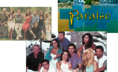 Reparto y logo de la serie de los veranos de TVE Paraíso