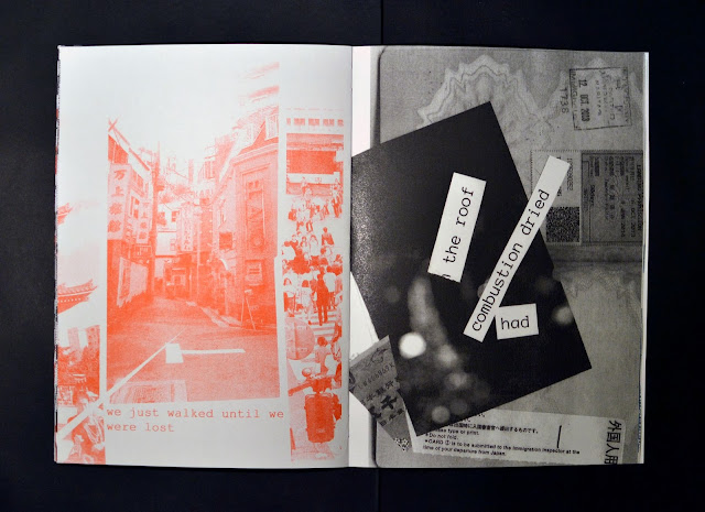 Tokyo, Japan, Zine, riso, risograph, screen print, publication, hand made, craft, travelling, traveling, exploration, adventure, travel blog, travel diary, graphic design
