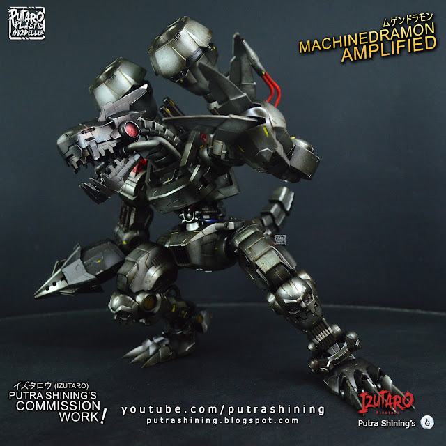 Digimon: Machinedramon Amplified | Custom Paint | ムゲンドラモン by Putra Shining