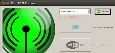 Fern Wifi Cracker Running