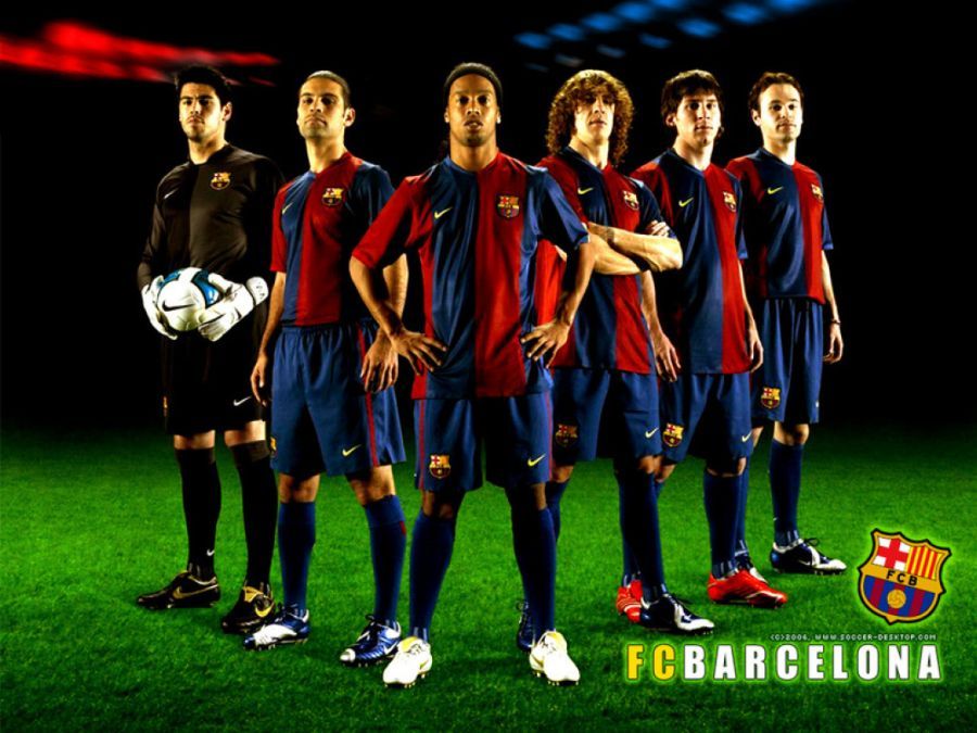 Images of FC Barcelona still