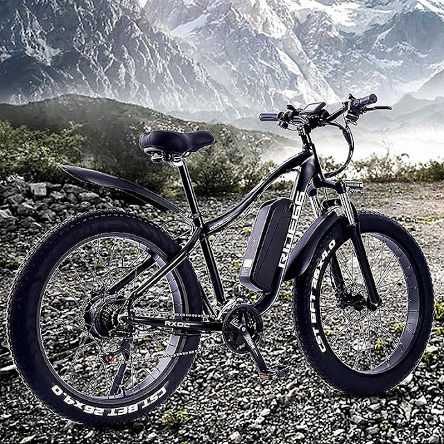 RX02 26-Inch Fat Tire Mountain Electric eBike Conquer Any Terrain