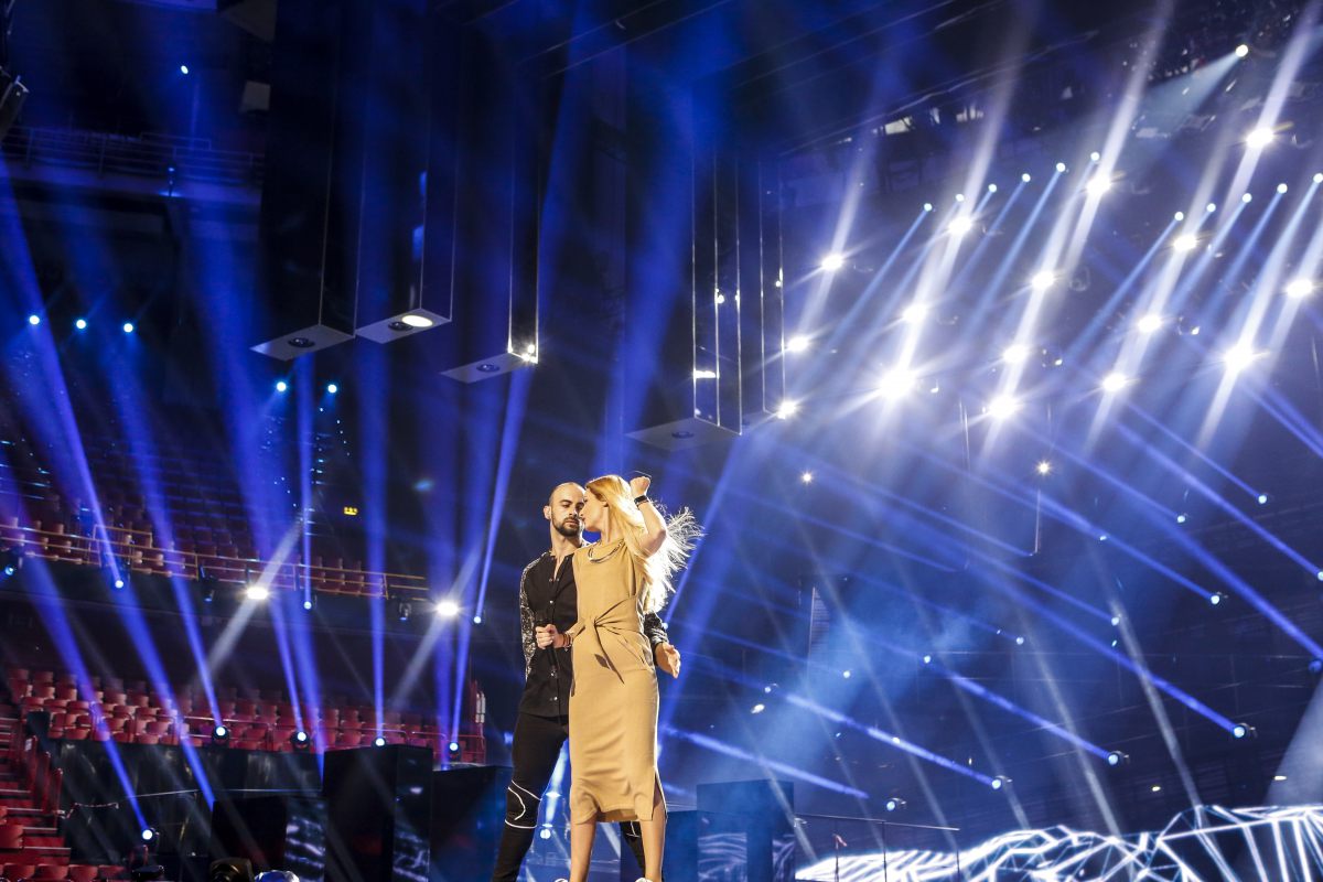 Primer ensayo de Moldavia en Eurovisión 2016