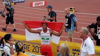 ZOHRI Pelari Dari Indonesia Jadi Juara Dunia Di Finlandia