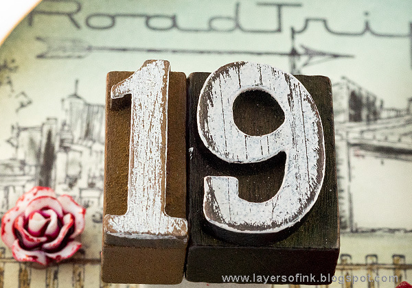 Layers of ink - Dark Tower Assemblage Clock Tutorial by Anna-Karin, with Tim Holtz idea-ology