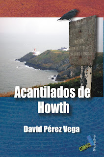 Portada del libro Acantilados de Howth, de David Pérez Vega.