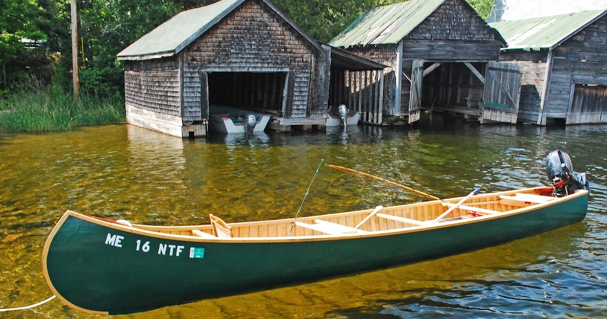 Holy boat: Archive Building a grand laker canoe