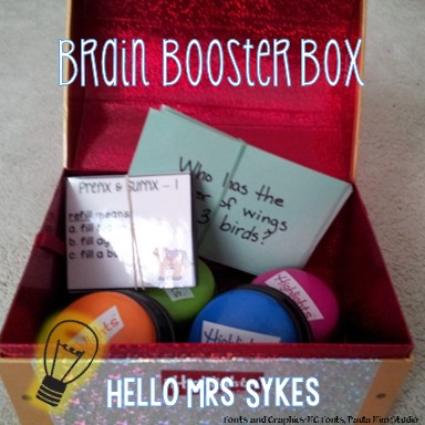 http://www.teacherspayteachers.com/Product/Brain-Booster-Box-Cards-Free-1357602