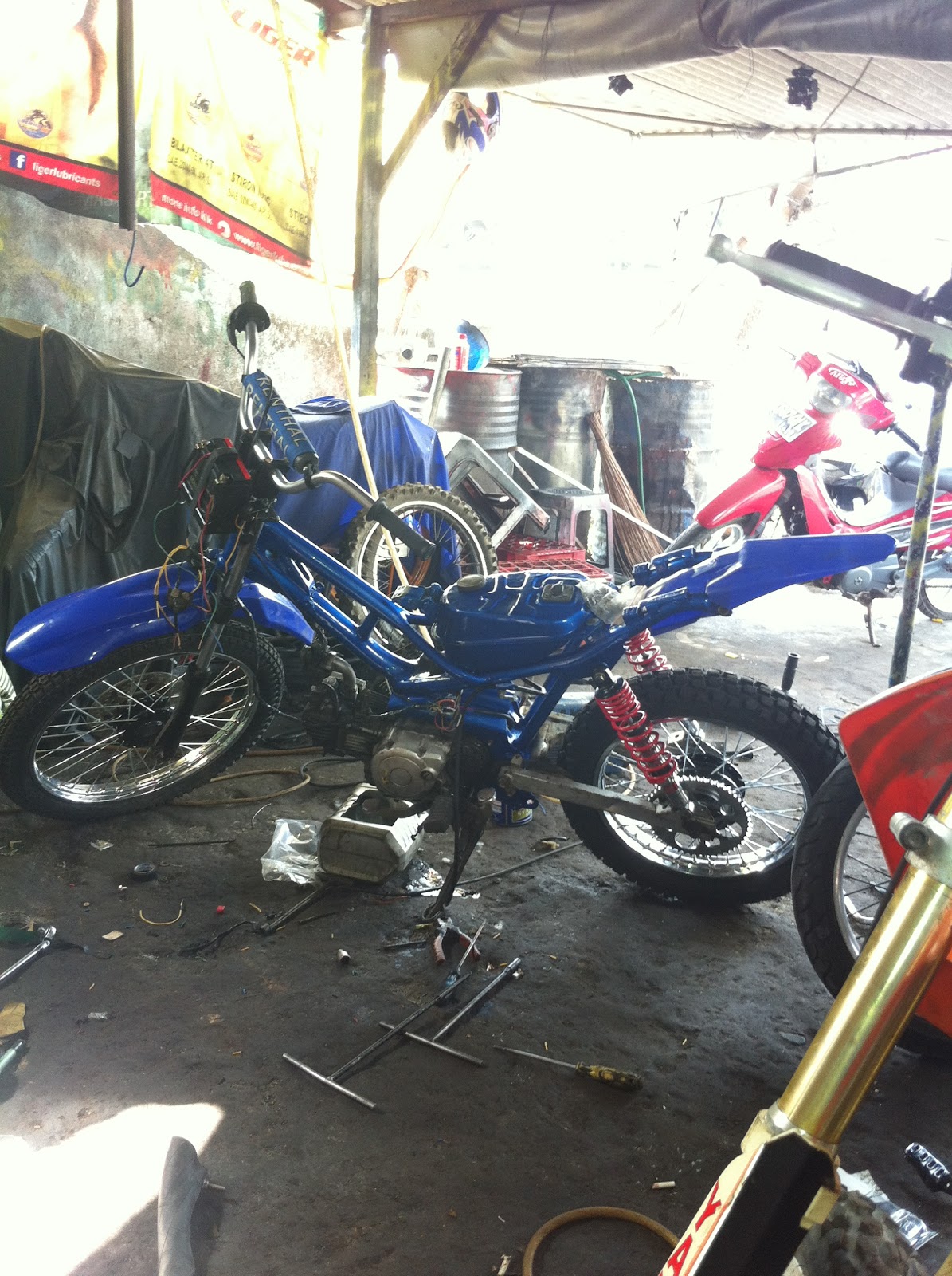 Adventure Trail Hard Xtreme Jembrana Modifikasi Motor Bebek