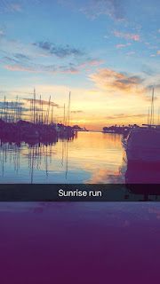 Sunrise running