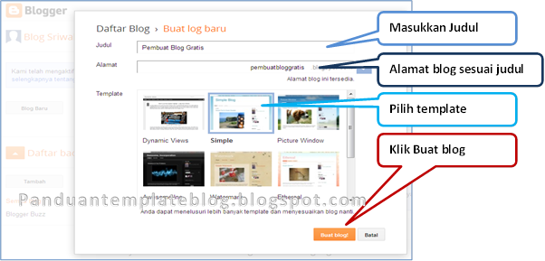 Panduan Cara Membuat Blog Gratis