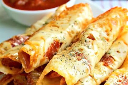 Easy Keto Pizza Roll Ups