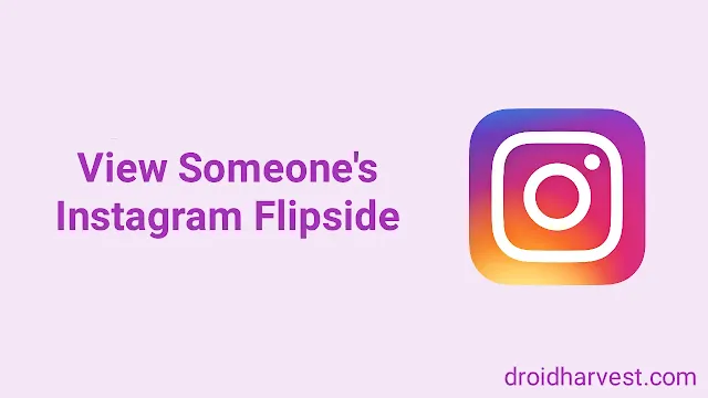 View Someone's Instagram Flipside