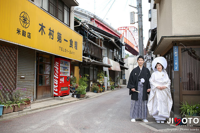 広島県呉市音戸にて地元で前撮り