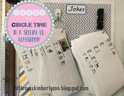 Circle Time in a Special Education Classroom