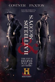 hatfields and mccoys on the history channel, may, 9pm, costner, paxtonchannel