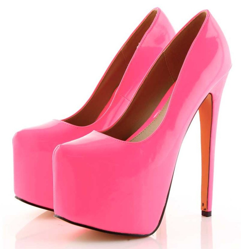 Pink Platform Heels Polyvore - Pink Platform Heels