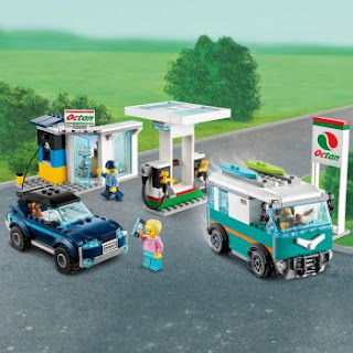 Lego City Service Station