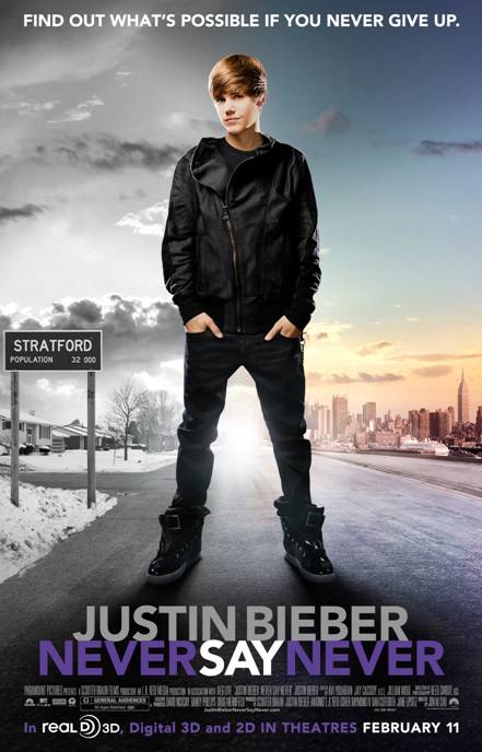 bieber never say never poster. Synopsis: Justin Bieber: Never