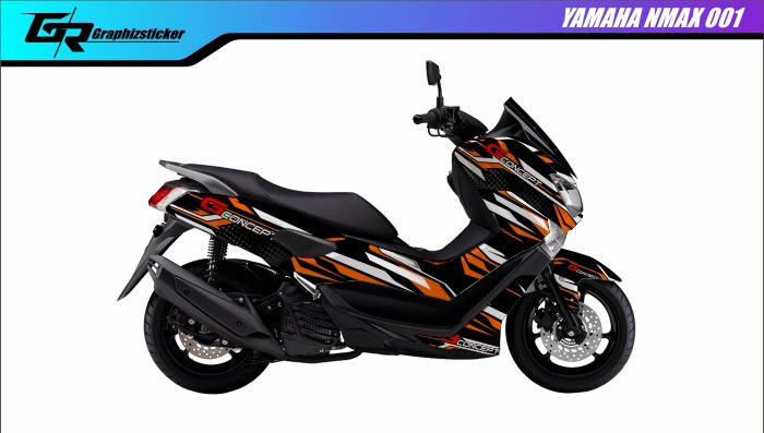 Inspirasi Desain  Decal Motor Modifikasi Yamaha  Nmax 