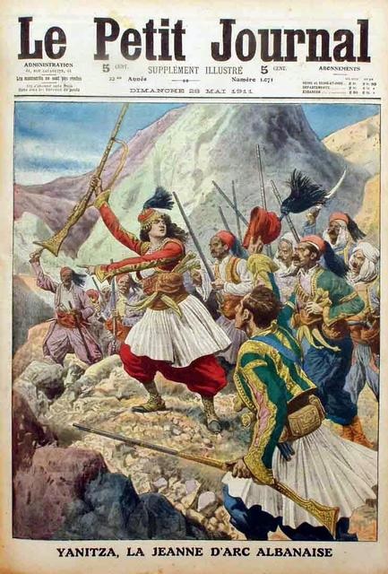 Tringë Smajli, the Albanian heroine who fought bravely against the Ottoman Empire