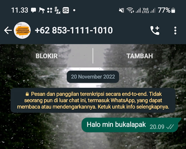 Komplain BukaLapak