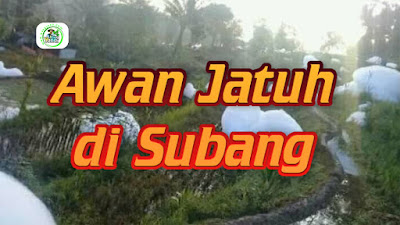 Heboh... Awan Jatuh di Sagalaherang, Subang - Jabar