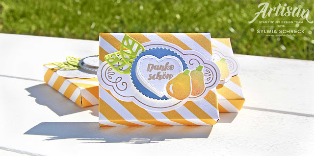 Verpackungen mit dem Stampin´ Up! Designerpapier Tuttifrutti!