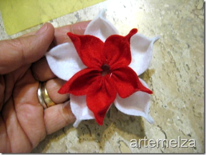artemelza - flor de feltro