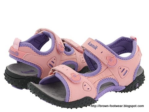 Brown footwear:footwear85304