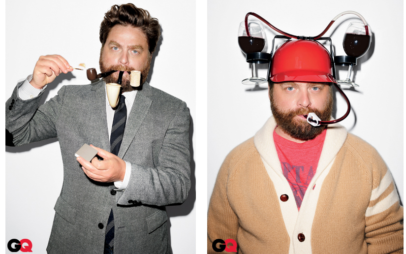 zach galifianakis gq 2011. Zach Galifianakis - GQ by
