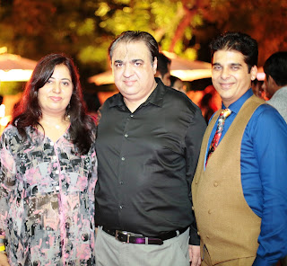 Jyoti Behl, Vivek Behl with Arvind Munjaal